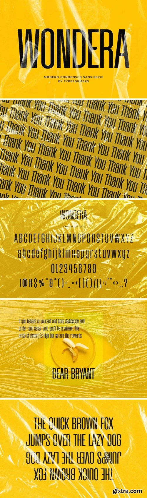 Wondera - Modern Condensed Sans Wondera - Modern Condensed Sans