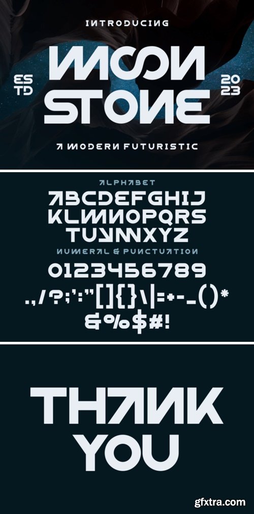 Moonstone Font Moonstone Font