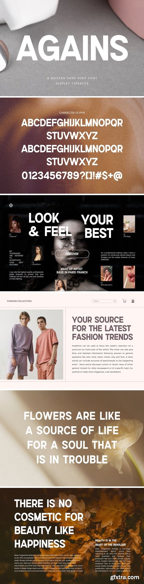 Agains Modern Sans Serif Font Typeface Agains Modern Sans Serif Font Typeface