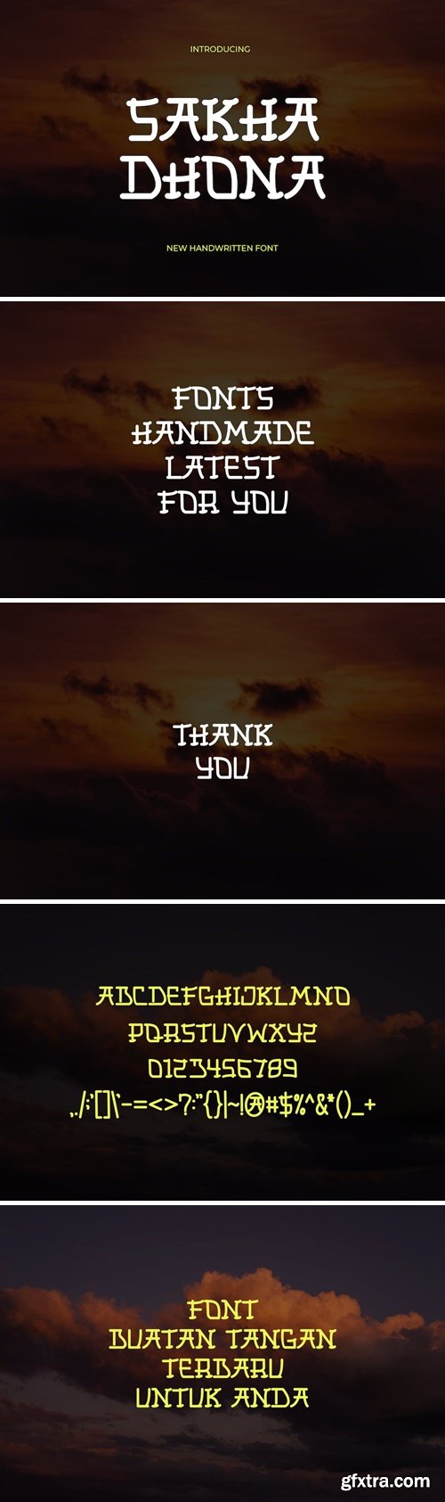 SakhaDhona - Handwritten Font SakhaDhona - Handwritten Font