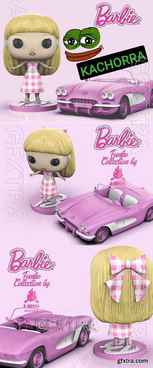 Barbie Funko pop MOVIE &ndash; 3D Print Model