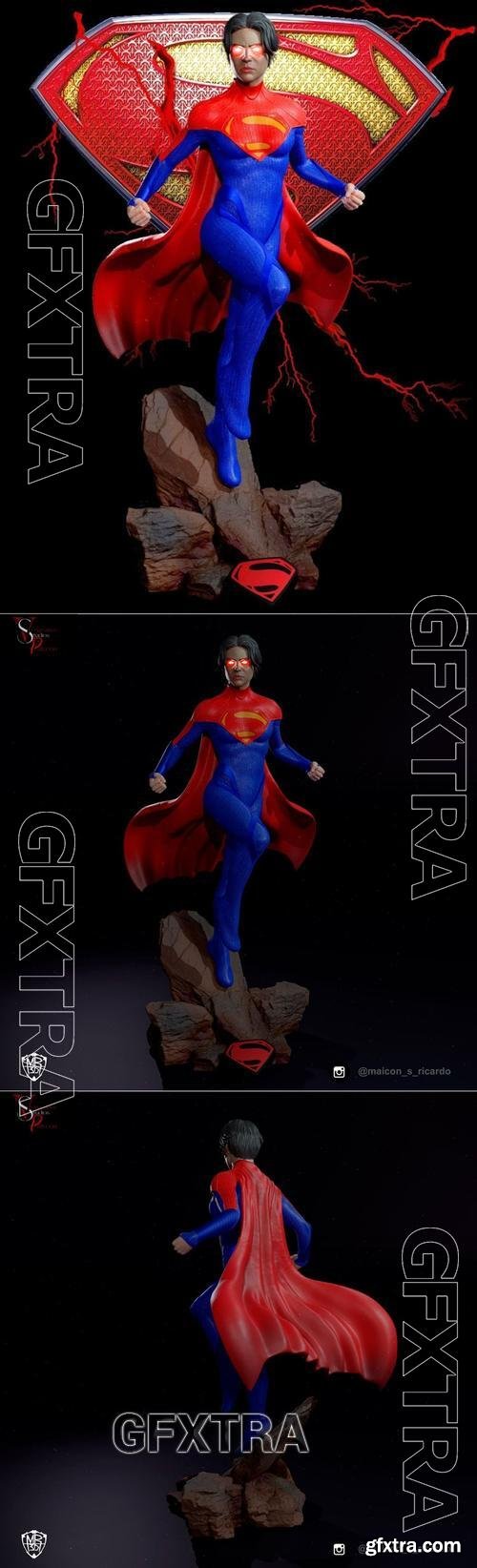Supergirl from The Flash &ndash; 3D Print Model