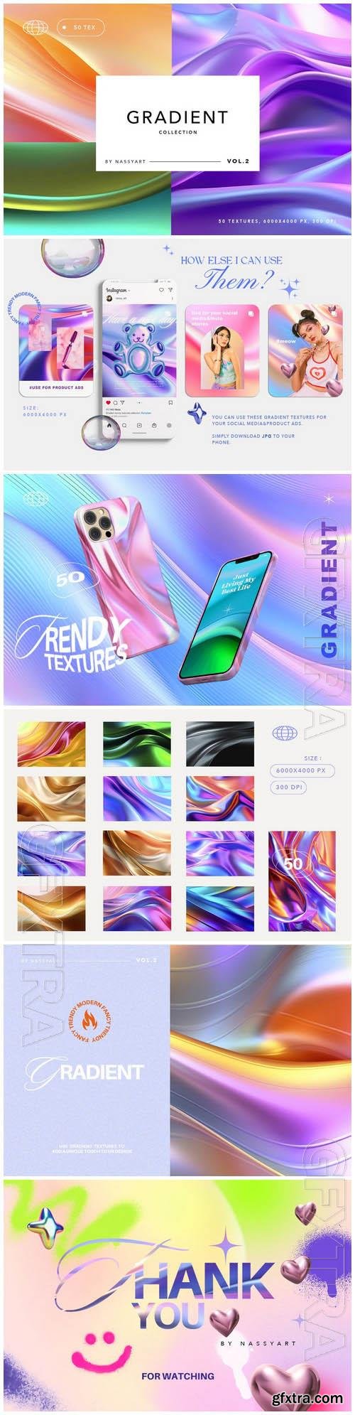 Rainbow Gradient Textures 30xJPG