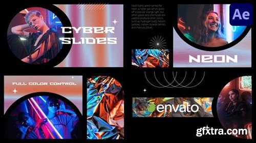 Videohive Cyber City Slideshow for After Effects 47024396