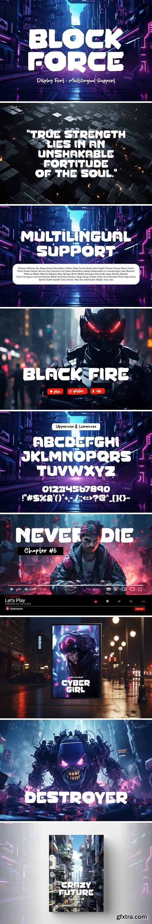 Block Force – Display Block Force – Display