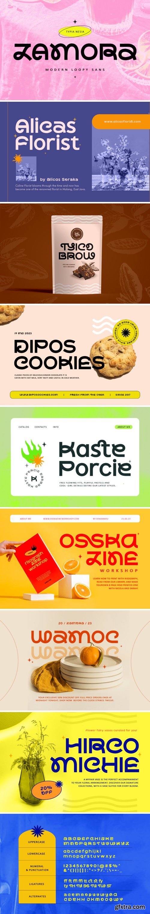 Zamora Font Zamora Font