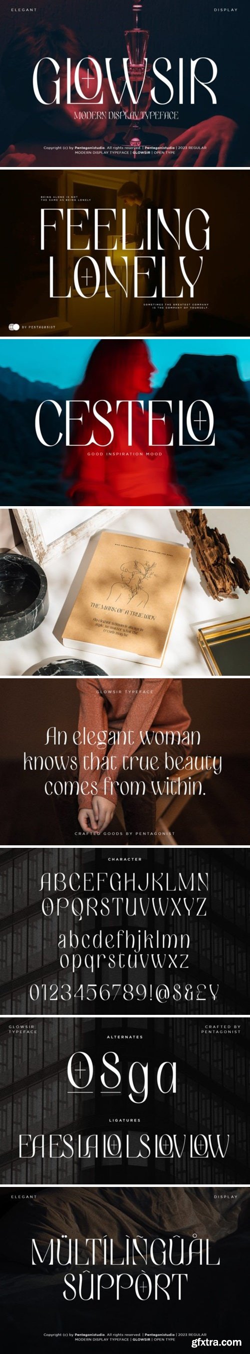 Glowsir Font Glowsir Font