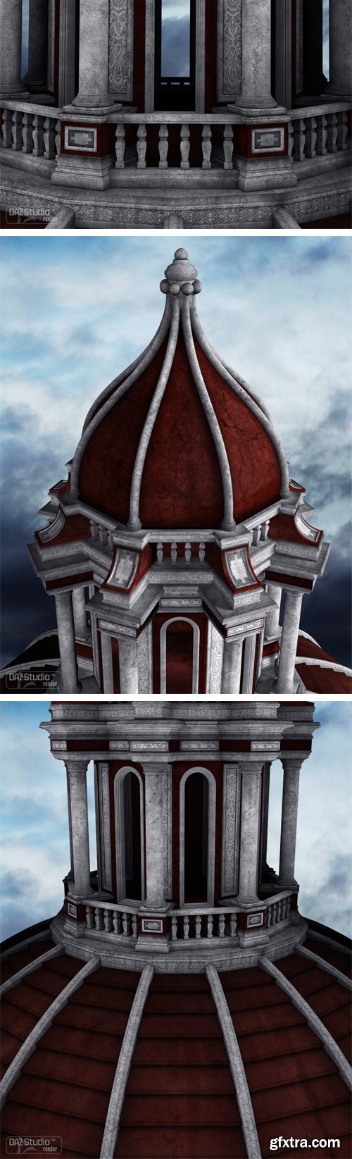 Tower Top - Add-on Texture for the 3D Rooftop