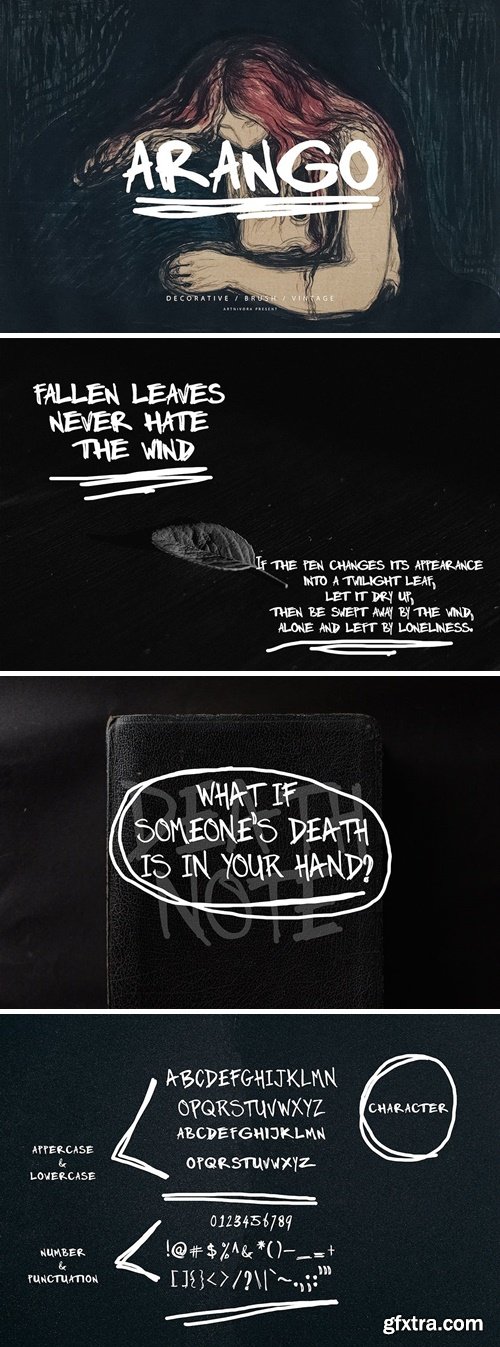 Arango - Decorative Font