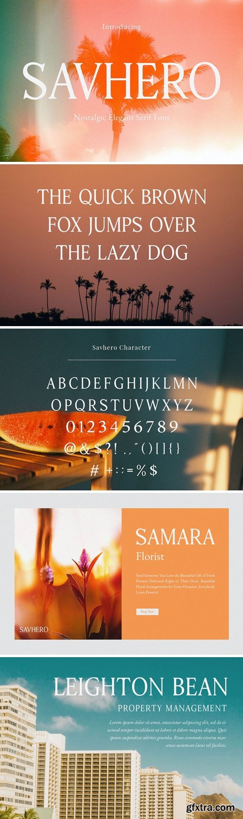 Savhero - Nostalgic Elegant Serif Savhero - Nostalgic Elegant Serif