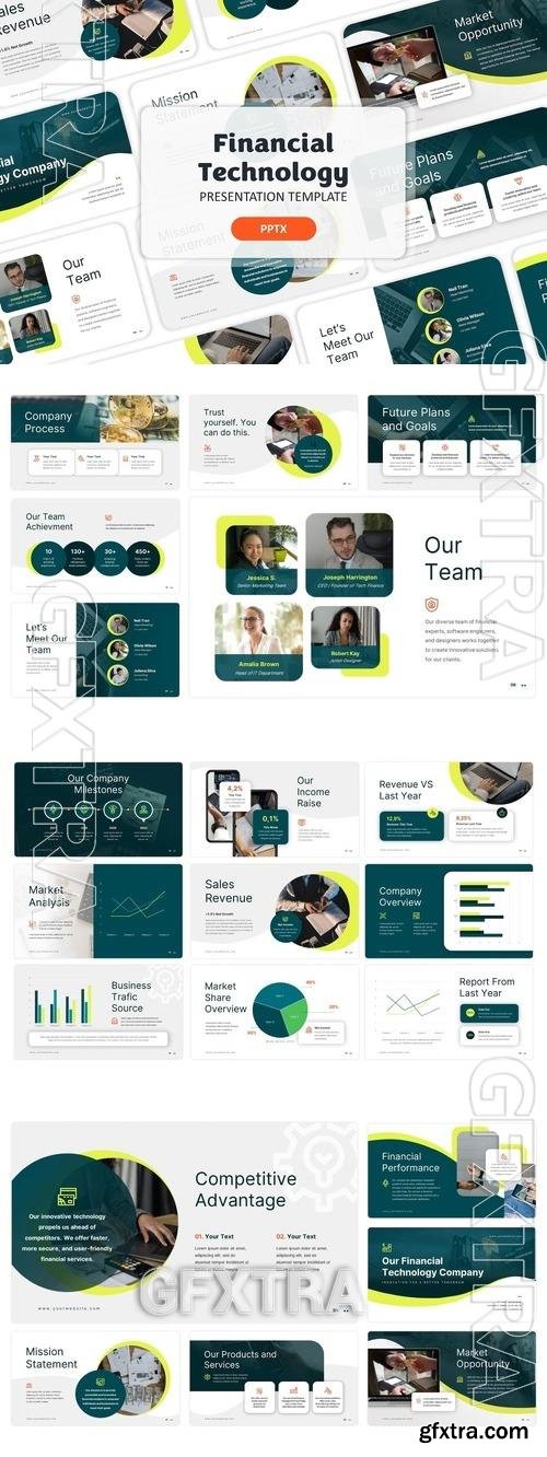 Financial Technology - PowerPoint, Keynote and Google Slides Template