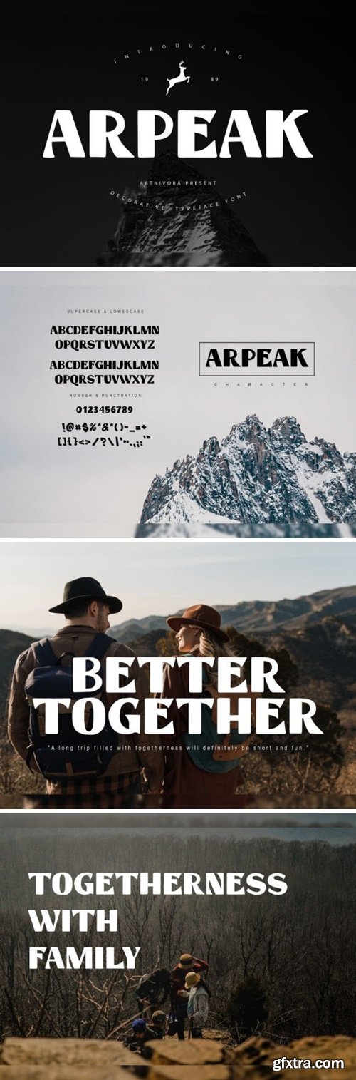 Arpeak Font