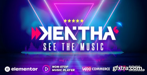 Themeforest - Kentha - Non-Stop Music WordPress Theme with Ajax 21148850 v4.2.0 - Nulled