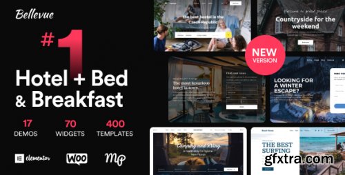 Themeforest - Hotel + Bed and Breakfast Booking Calendar Theme | Bellevue 12482898 v4.2.1 - Nulled