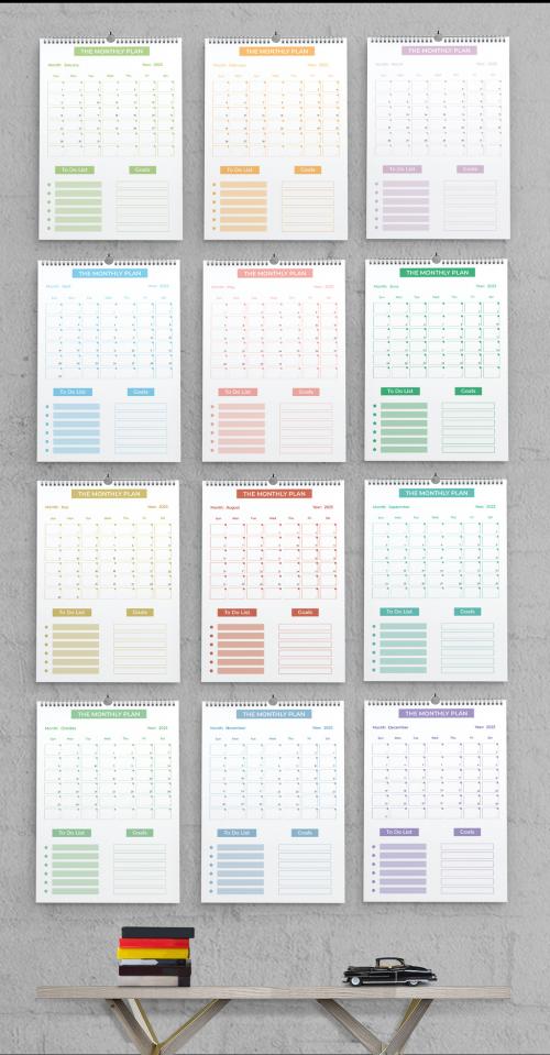 Clean Planner Design Template 583359285