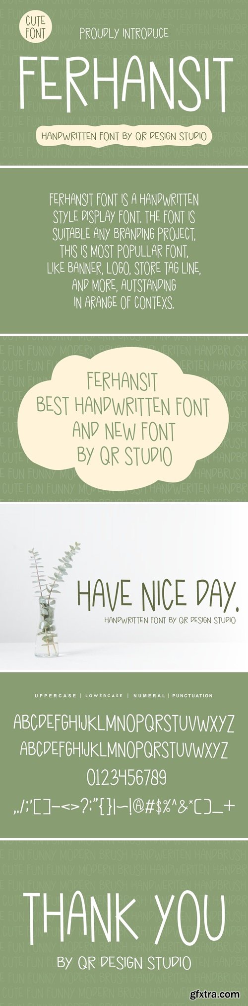Ferhansit - Handwritten Font Ferhansit - Handwritten Font