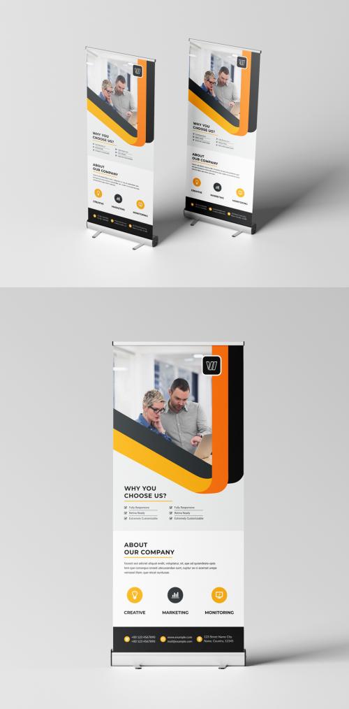 Corporate Business Rollup Banner Layout 575931581