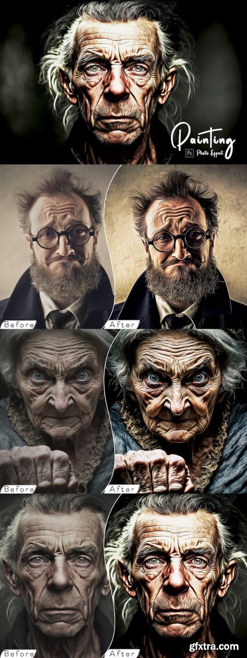 Painting Photoshop Action