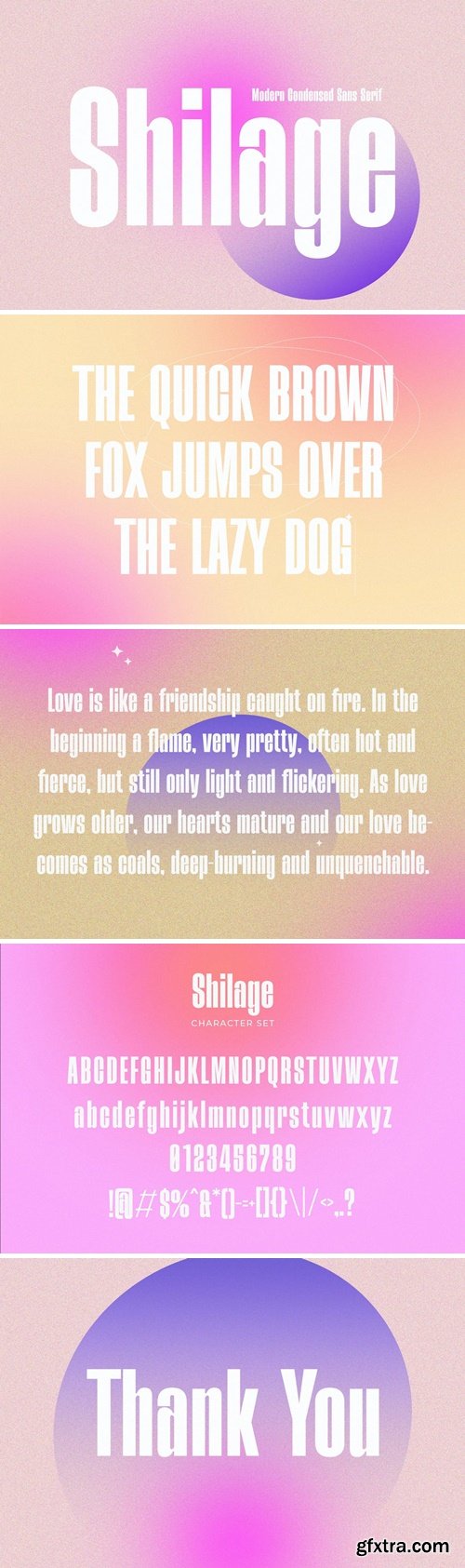 Shilage - Modern Condensed Sans Serif Shilage - Modern Condensed Sans Serif