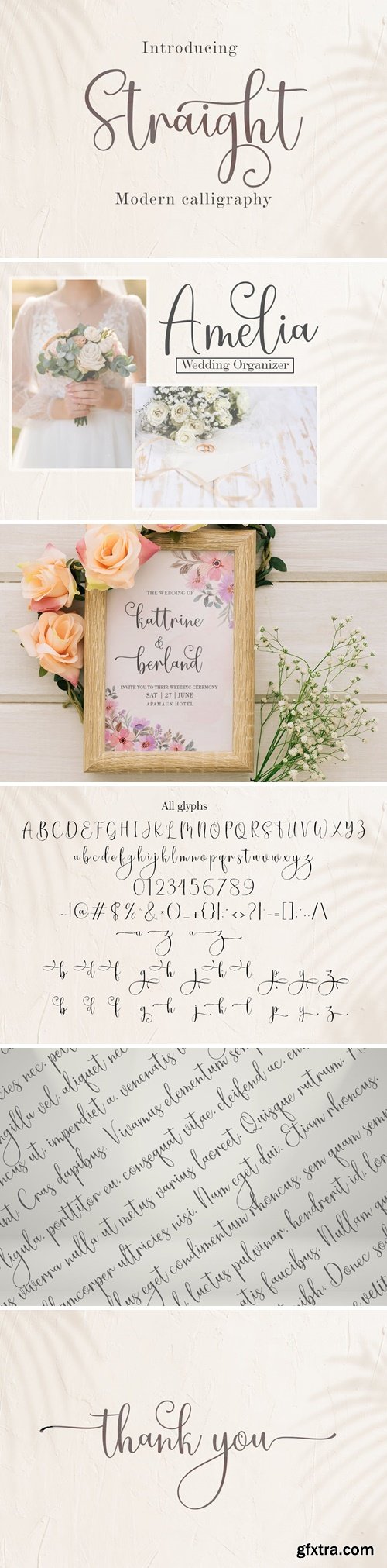 Straight Font Straight Font