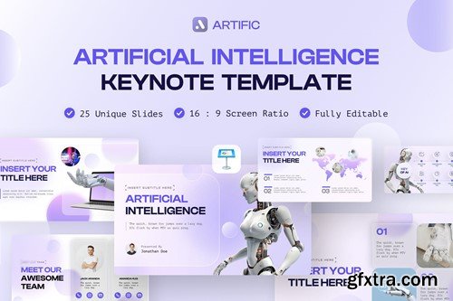 Artific - Artificial Intelligence Keynote Template UGLU7KP