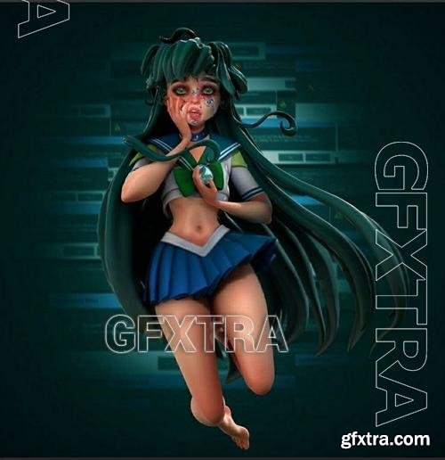Sailor Moon - Sailor A &ndash; 3D Print Model