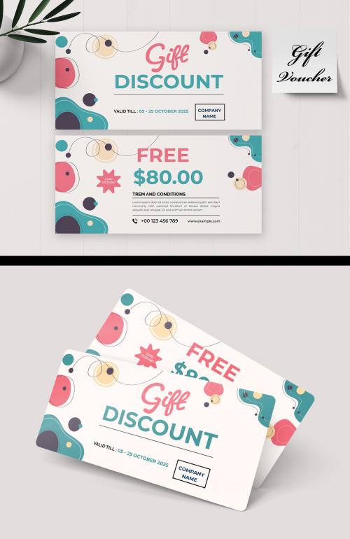 Gift Voucher Design Template 579302393