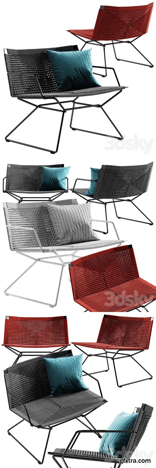 MDF Italia Neil Twist armchair MDF Italia Neil Twist armchair