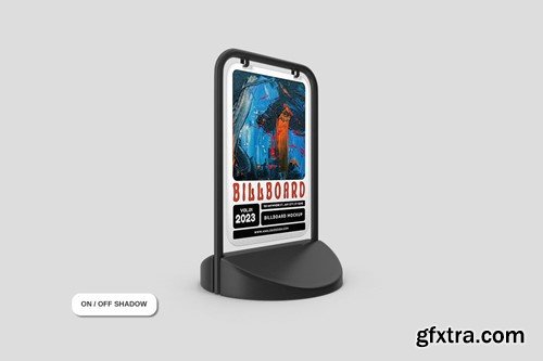 Swing Sign Mockup GZ8T6P7 Swing Sign Mockup GZ8T6P7