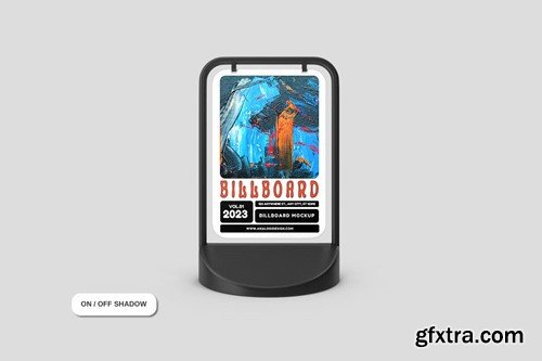 Swing Sign Mockup GZ8T6P7 Swing Sign Mockup GZ8T6P7