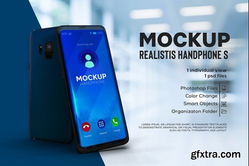 Handphone Mockup FA5MJYQ Handphone Mockup FA5MJYQ