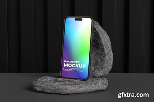 Screen Phone Display Mockup LV9KN8B Screen Phone Display Mockup LV9KN8B