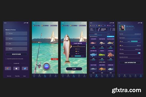 Fish Game & Fishing Dark Mobile App Template RKJ7VKK Fish Game & Fishing Dark Mobile App Template RKJ7VKK