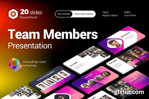 Team Members Pitch Deck PowerPoint EVKGQQM Team Members Pitch Deck PowerPoint EVKGQQM