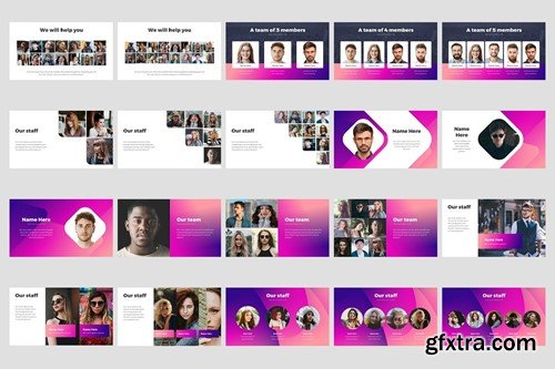 Team Members Pitch Deck PowerPoint EVKGQQM Team Members Pitch Deck PowerPoint EVKGQQM