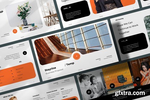 Stayrine - Powerpoint Template MGT64R8 Stayrine - Powerpoint Template MGT64R8