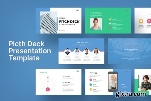 Pitch Deck PowerPoint Presentation Template W6PS84M Pitch Deck PowerPoint Presentation Template W6PS84M