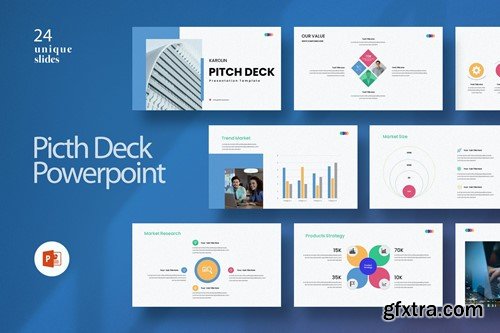 Pitch Deck PowerPoint Presentation Template W6PS84M Pitch Deck PowerPoint Presentation Template W6PS84M