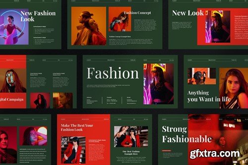 Fashion Look-Book Presentation Template LHANXSP Fashion Look-Book Presentation Template LHANXSP