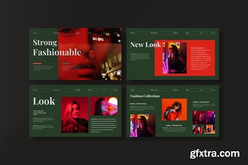 Fashion Look-Book Presentation Template LHANXSP Fashion Look-Book Presentation Template LHANXSP