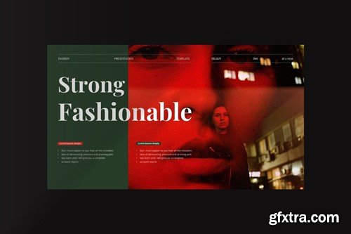 Fashion Look-Book Presentation Template LHANXSP Fashion Look-Book Presentation Template LHANXSP