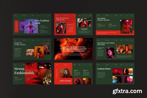 Fashion Look-Book Presentation Template LHANXSP Fashion Look-Book Presentation Template LHANXSP