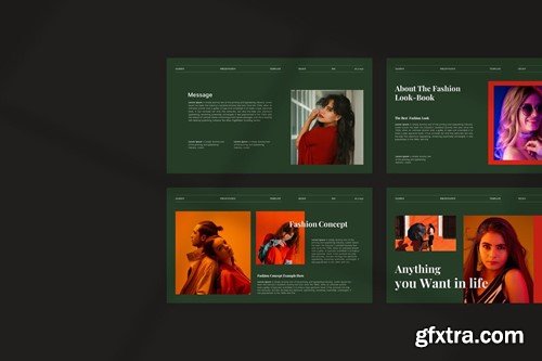 Fashion Look-Book Presentation Template LHANXSP Fashion Look-Book Presentation Template LHANXSP