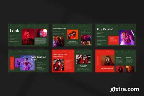 Fashion Look-Book Presentation Template LHANXSP Fashion Look-Book Presentation Template LHANXSP