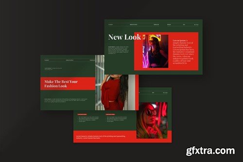 Fashion Look-Book Presentation Template LHANXSP Fashion Look-Book Presentation Template LHANXSP