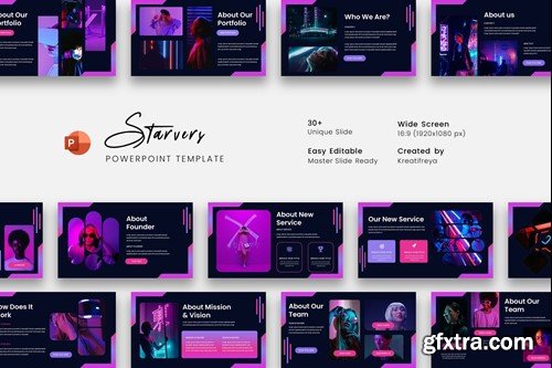 Starvers - PowerPoint Presentation Template DZ4LMF9 Starvers - PowerPoint Presentation Template DZ4LMF9