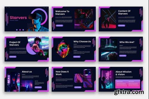 Starvers - PowerPoint Presentation Template DZ4LMF9 Starvers - PowerPoint Presentation Template DZ4LMF9