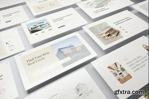Real Estate Presentation PowerPoint Template 3SF5VB2 Real Estate Presentation PowerPoint Template 3SF5VB2