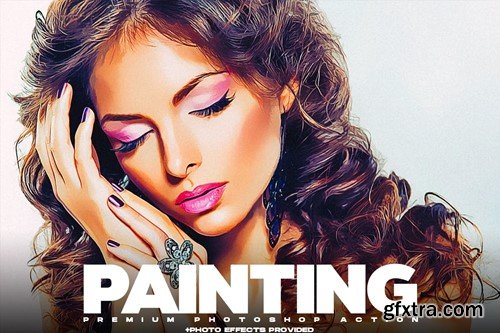 Painting Photoshop Action + Photo Effects NWMTKBT Painting Photoshop Action + Photo Effects NWMTKBT