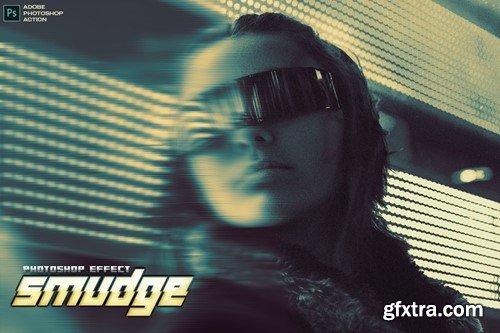 Smudge Distortion Photoshop Action 47GGD2V Smudge Distortion Photoshop Action 47GGD2V